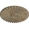 Ekena Millwork Shakuras Ceiling Medallion (For Canopies up to 5"), 19 3/4"OD x 1 3/8"P, Gobi Desert Crackle CM20SHGDC - alternate 3